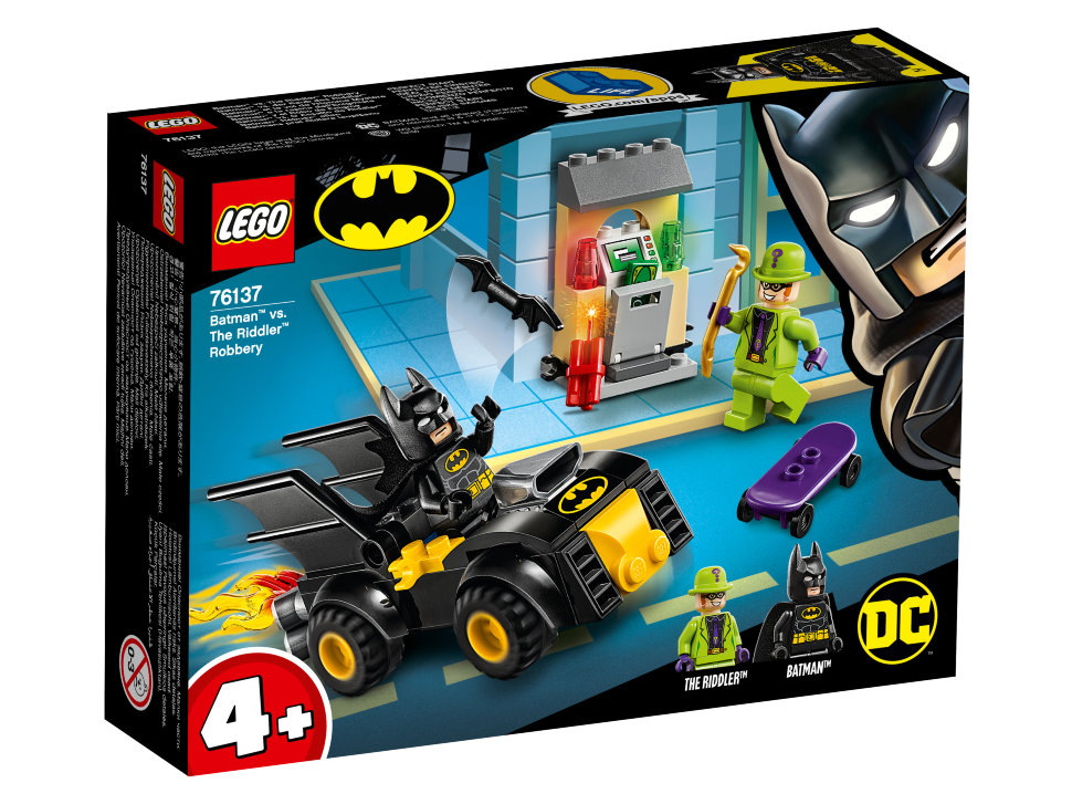 Конструктор Lego Super Heroes: Бэтмен и ограбление Загадочника (76137)
