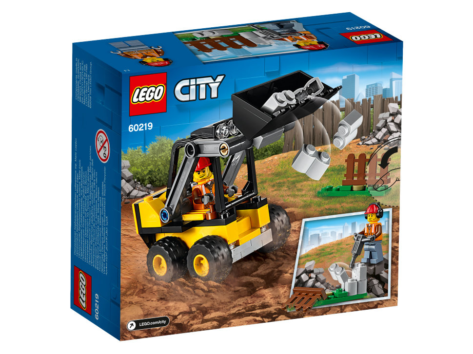 Конструктор Lego City: строительный погрузчик (60219)