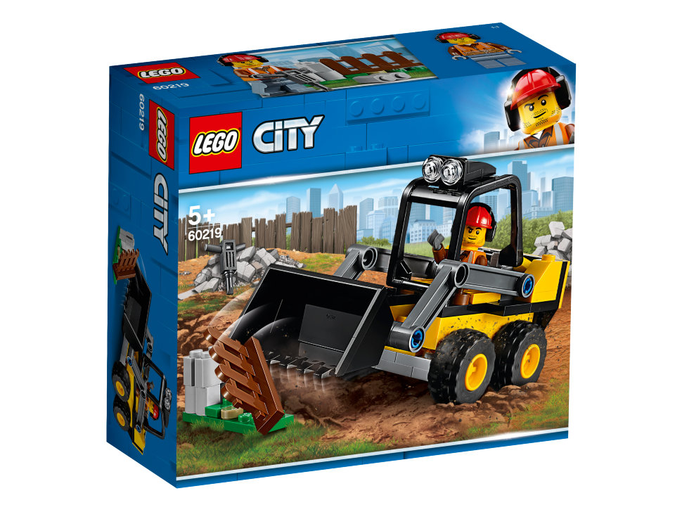 Конструктор Lego City: строительный погрузчик (60219)
