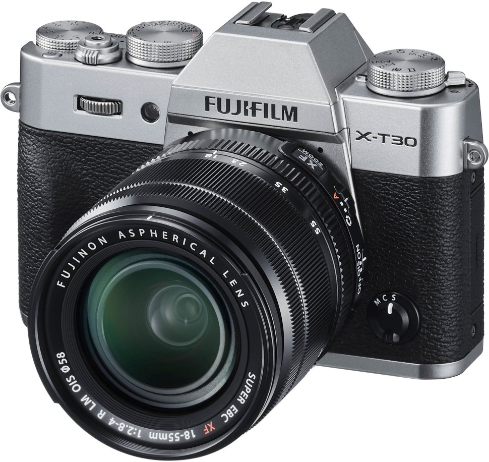 Камера Fujifilm X-T30 + XF 18-55mm f /2.8-4R Kit Silver (16619841)