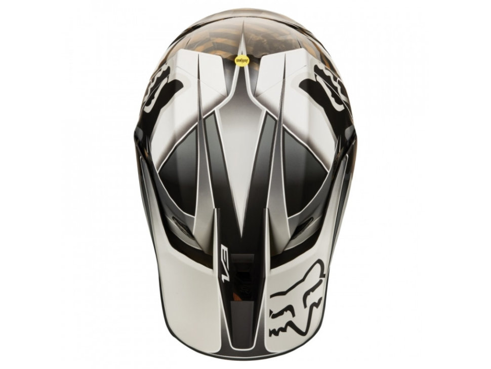 Мотошлем Fox V3 Kustm Grey
