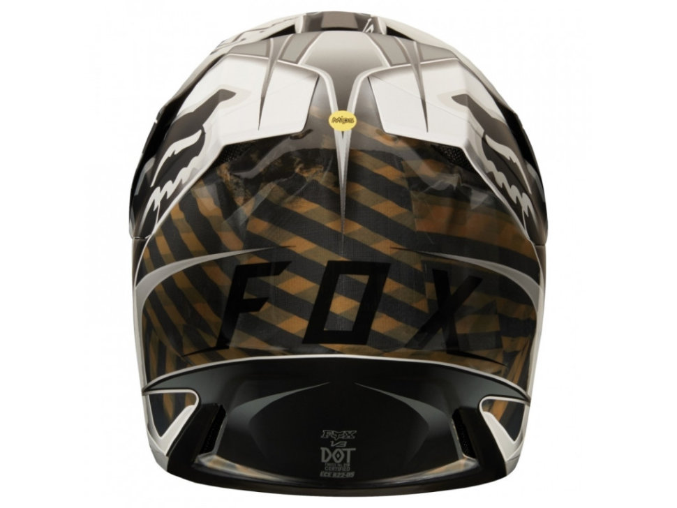 Мотошлем Fox V3 Kustm Grey