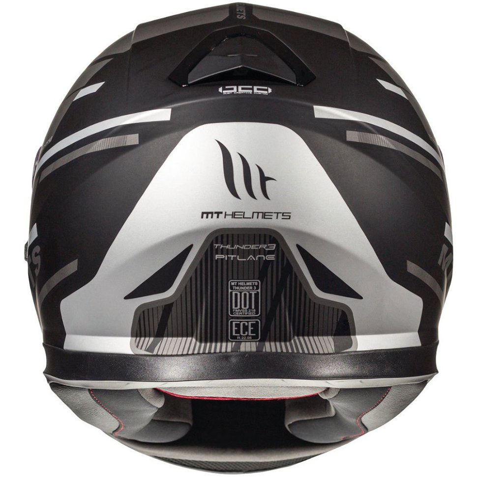 Мотошлем MT Helmets Thunder 3 SV Pitlane Matt Gray