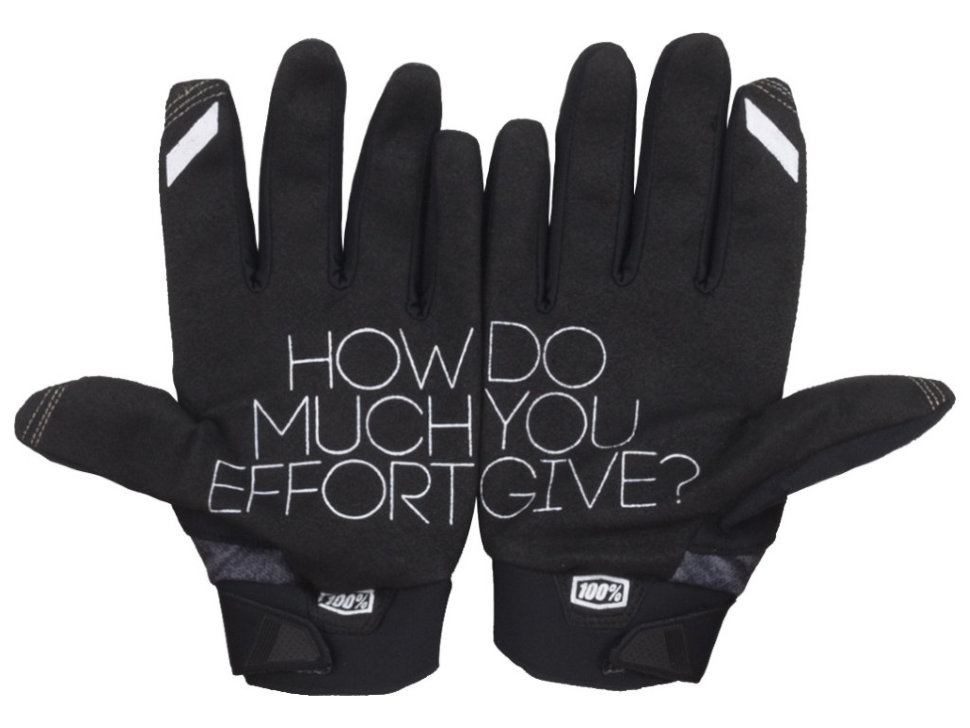 Мотоперчатки Ride 100% Brisker Cold Weather Grey