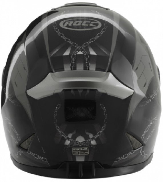 Мотошлем Rocc 421 Schwarz Anthrazit