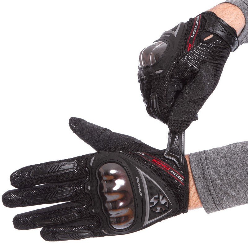 Мотоперчатки Scoyco MC44 Black