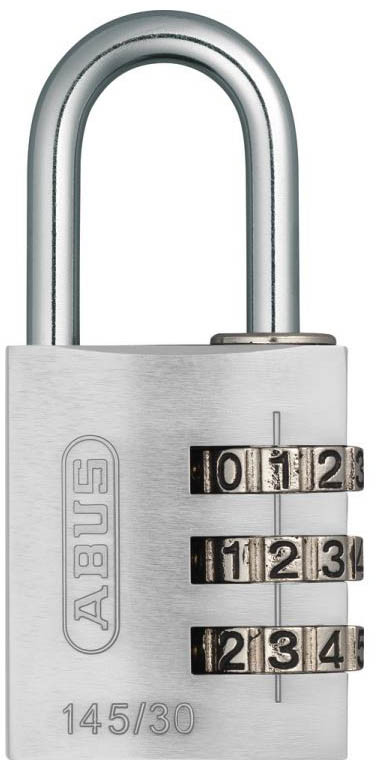 Мотозамок навесной ABUS 145/30 Silver (478611)