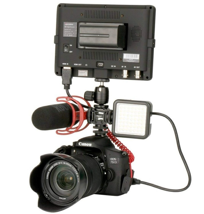 Крепление-адаптер Ulanzi с тремя разъёмами холодный башмак (PT-3S)