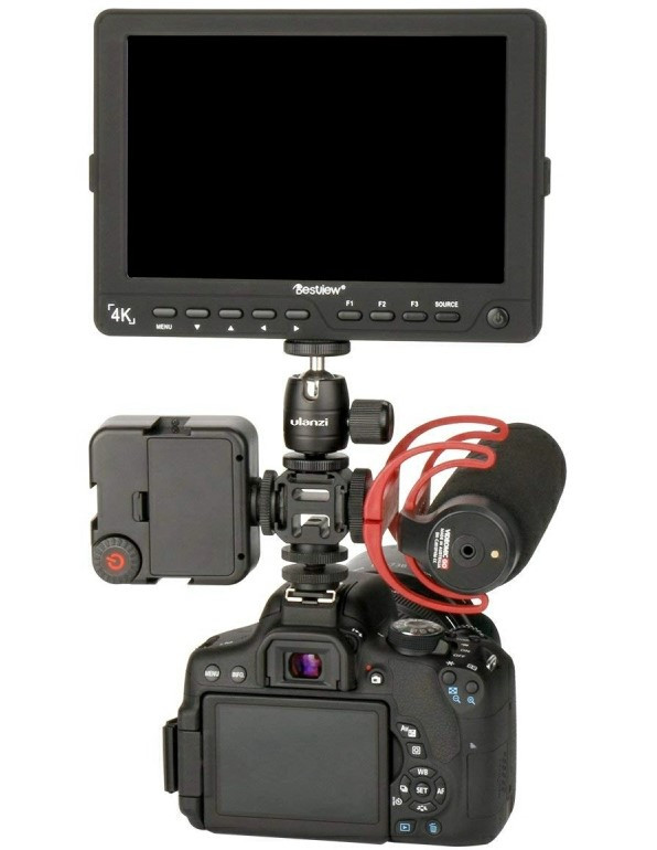 Крепление-адаптер Ulanzi с тремя разъёмами холодный башмак (PT-3S)