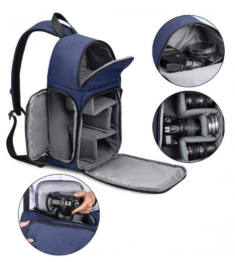 Рюкзак-слинг для фотоаппарата Caden D15L Blue (58523)