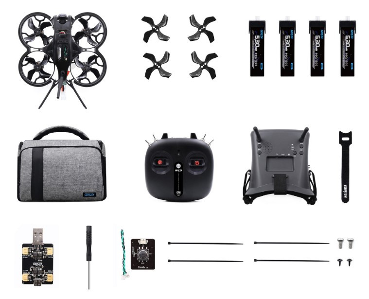 Квадрокоптер GEPRC TinyGO FPV Whoop RTF 1080p (GTWRTF1080)