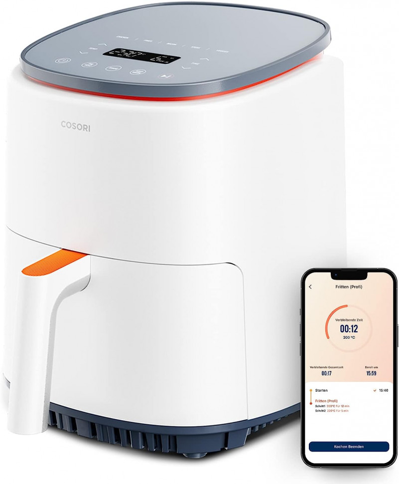 Мультипечь Cosori Lite 3.8-Litre Smart CAF-LI401S-WEUR (KAAPAFCSSEU0084Y)
