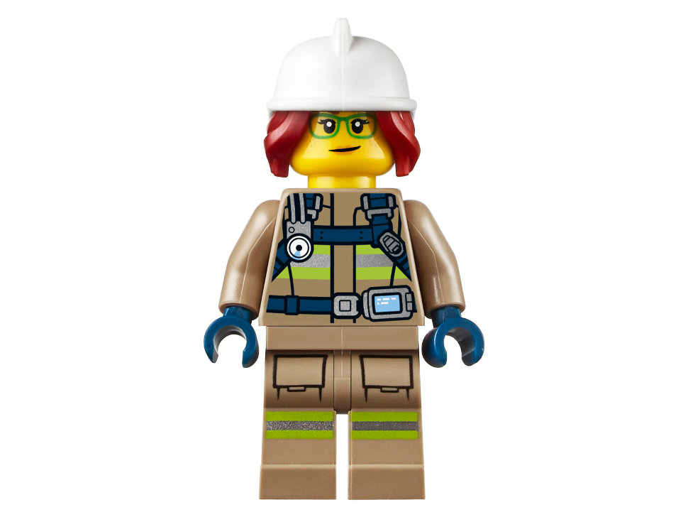 Конструктор Lego City: пожарный спасательный вертолёт (60248)