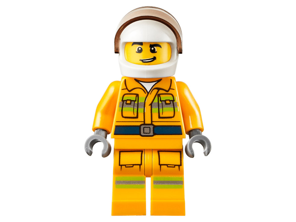 Конструктор Lego City: пожарный спасательный вертолёт (60248)