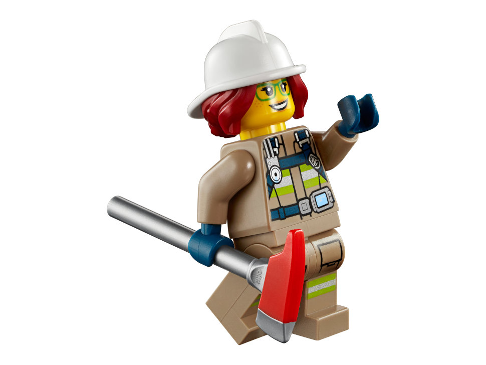 Конструктор Lego City: пожарный спасательный вертолёт (60248)