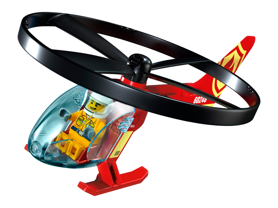 Конструктор Lego City: пожарный спасательный вертолёт (60248)
