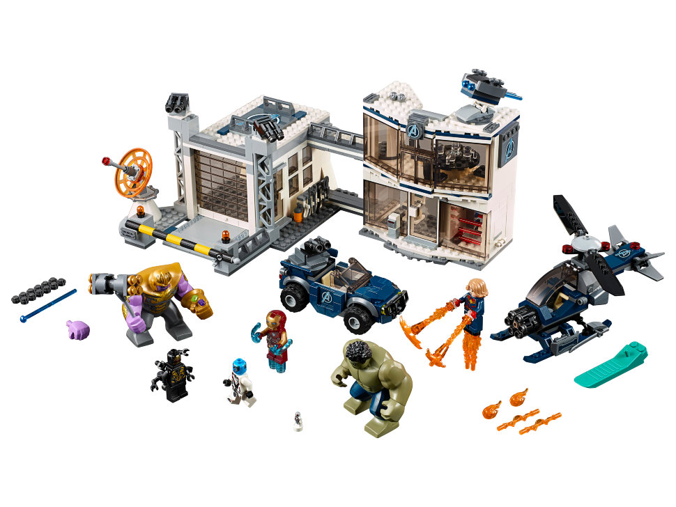 Конструктор Lego Super Heroes: битва на базе Мстителей (76131)