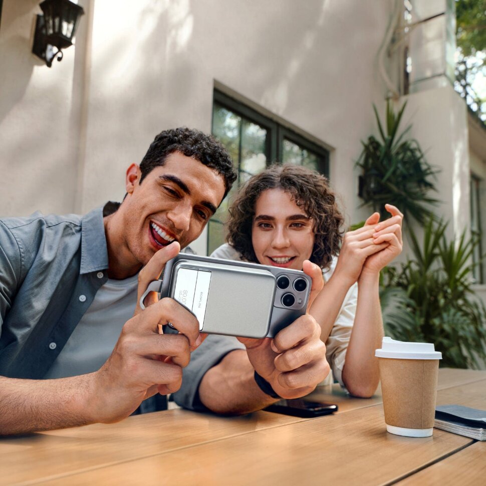 Павербанк EcoFLow RAPID 10000 Silver с MagSafe (10000 мА·ч) (EF-RAPID10000-EU)