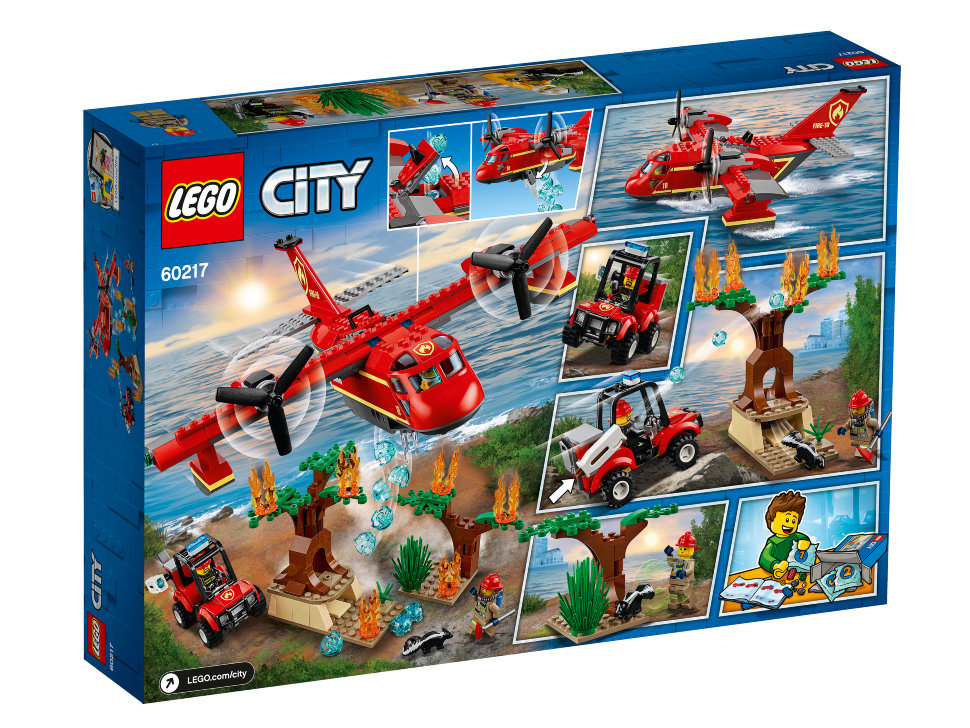 Конструктор Lego City: пожежний літак (60217)