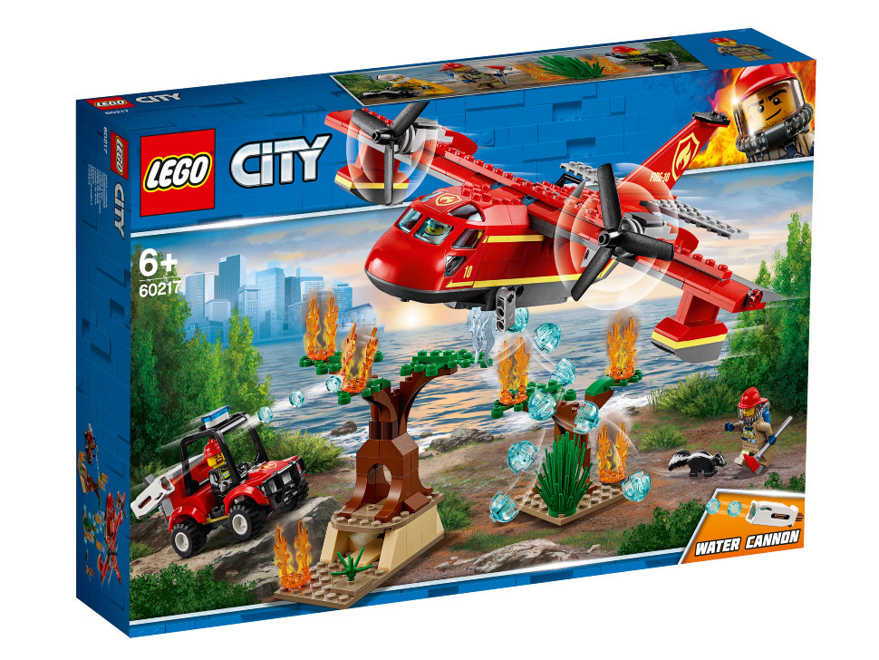 Конструктор Lego City: пожежний літак (60217)