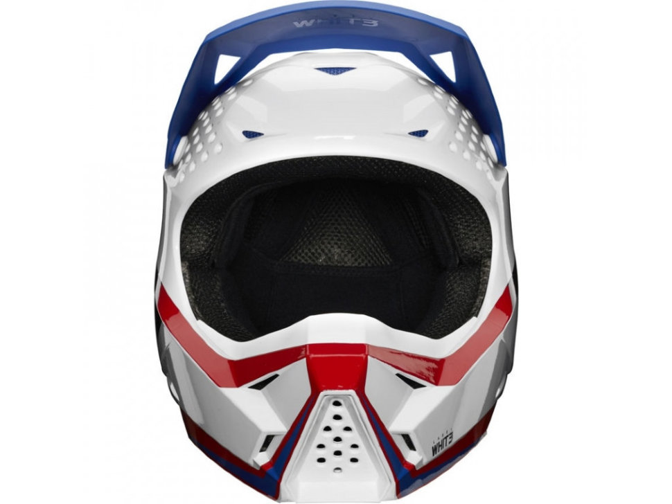 Мотошлем дитячий Shift Youth Whit3 Label Helmet White /Red /Blue