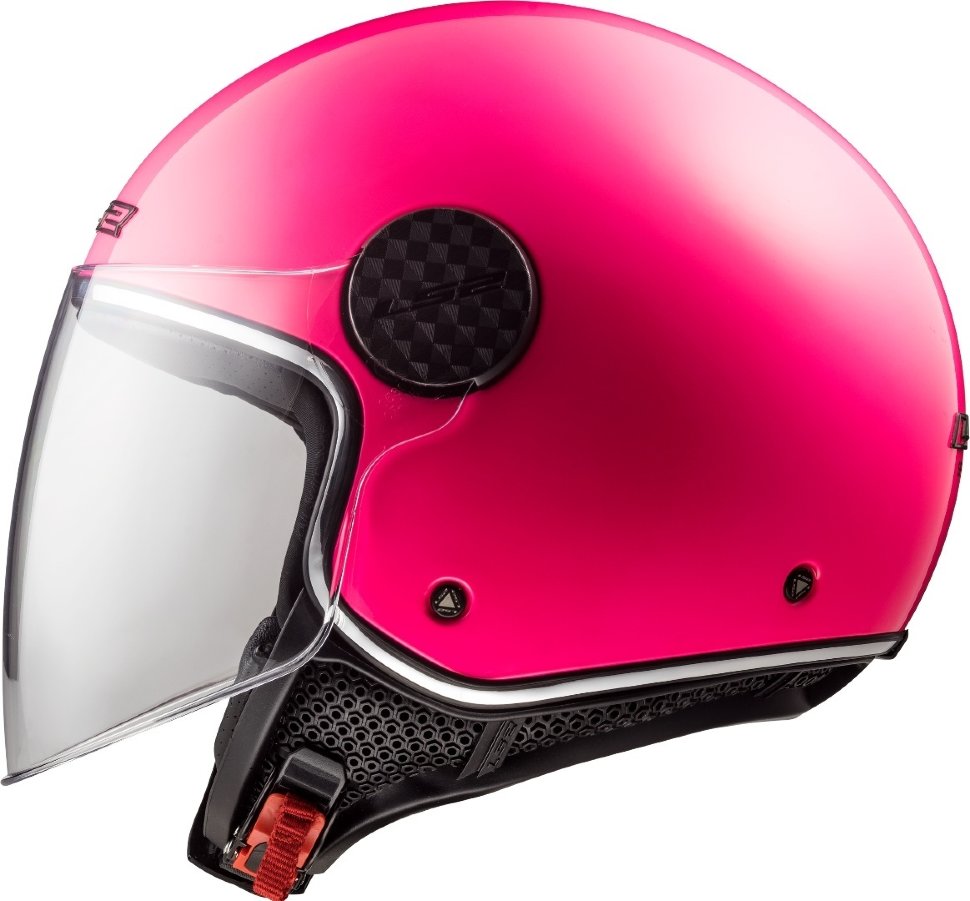 Мотошлем LS2 OF558 Sphere Lux Gloss Pink