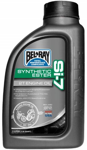 Моторное масло Bel-Ray Si-7 Synthetic Ester 2T Oil 1л