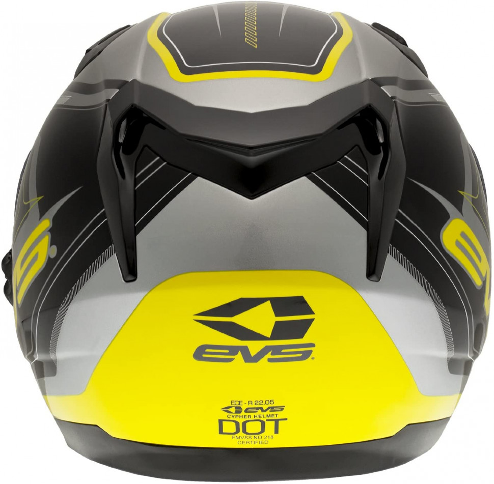 Мотошлем EVS Cypher Street Helmet Maverick Black/Yellow