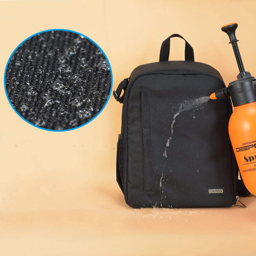 Рюкзак для фотоаппарата Caden D6B Black (58520)