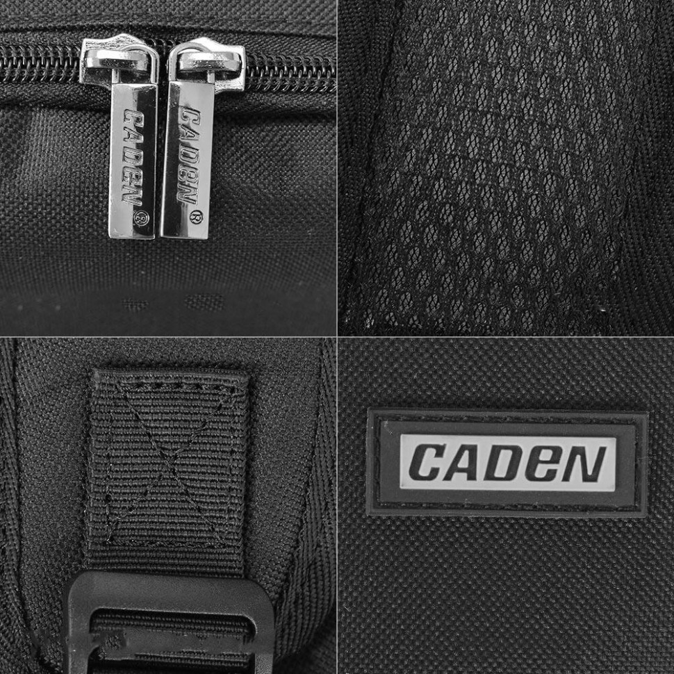 Рюкзак для фотоаппарата Caden D6B Black (58520)