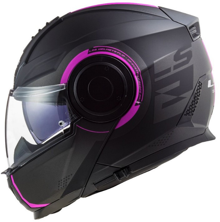 Мотошлем LS2 FF902 Scope Arch Matt Titanium Pink