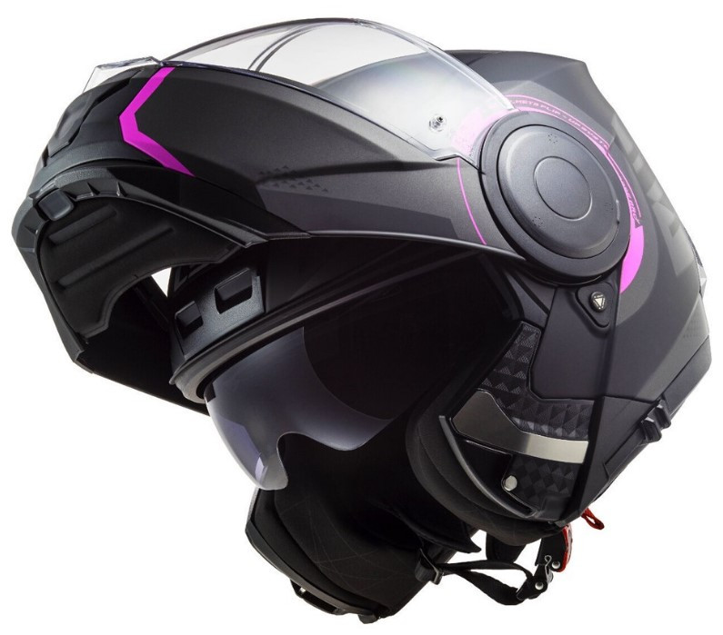 Мотошлем LS2 FF902 Scope Arch Matt Titanium Pink