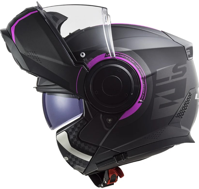 Мотошлем LS2 FF902 Scope Arch Matt Titanium Pink