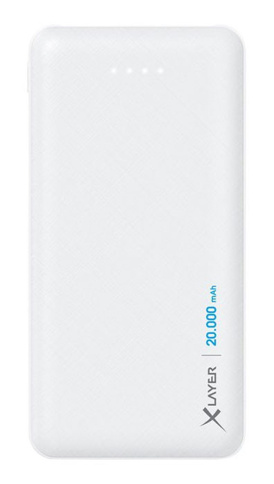 Универсальная мобильная батарея XLayer Micro 20000 mAh USB-C 2 x USB-A White (PB930500)
