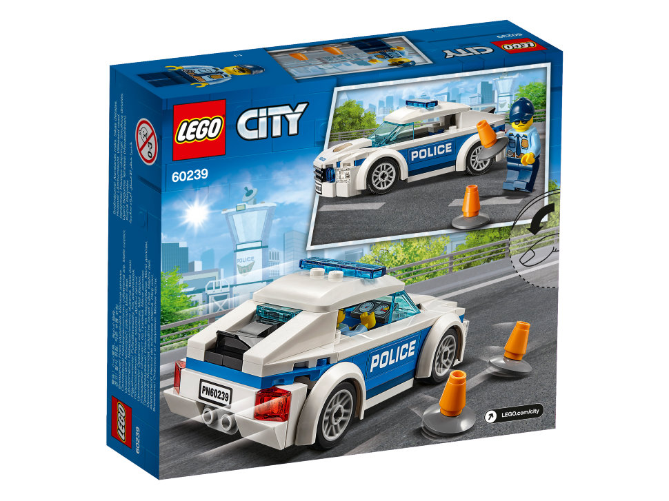 Конструктор Lego City: автомобиль полицейского патруля (60239)