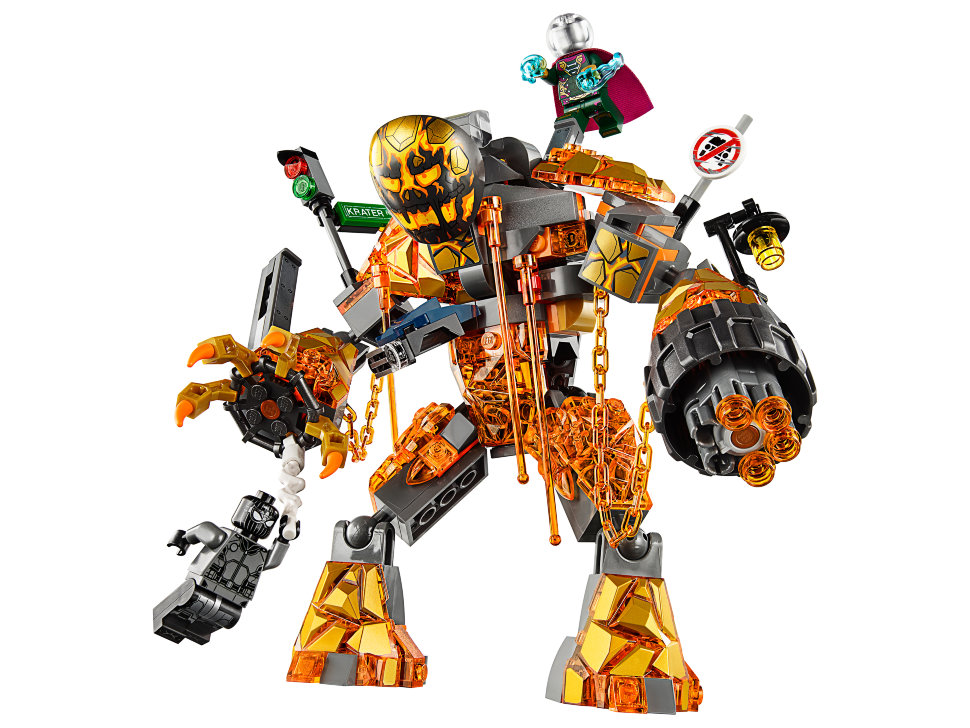 Конструктор Lego Super Heroes: бой с Расплавленным Человеком (76128)