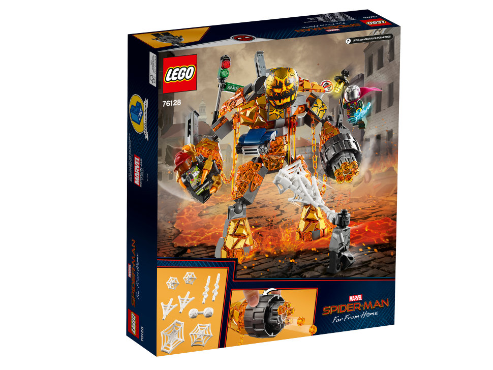 Конструктор Lego Super Heroes: бой с Расплавленным Человеком (76128)