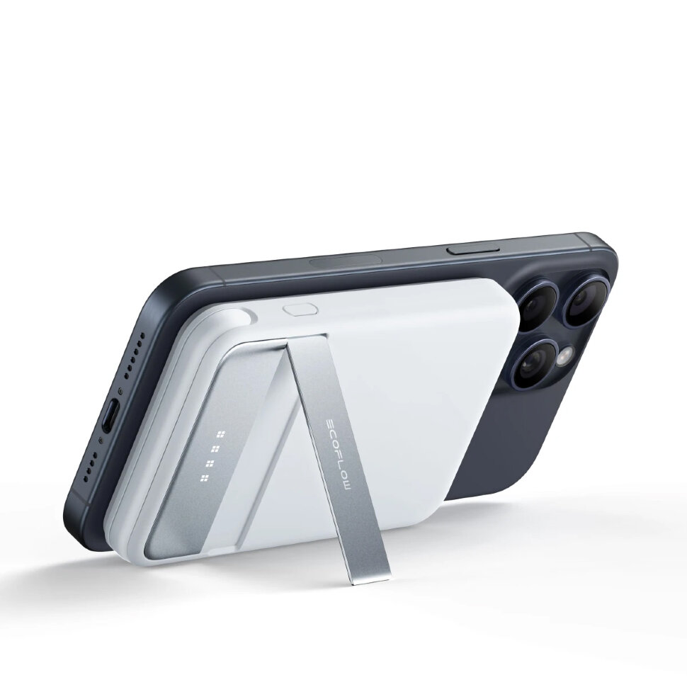 Павербанк EcoFLow RAPID 5000 Light Blue с MagSafe (5000 мА·ч) (EF-RAPID5000-L-EU)