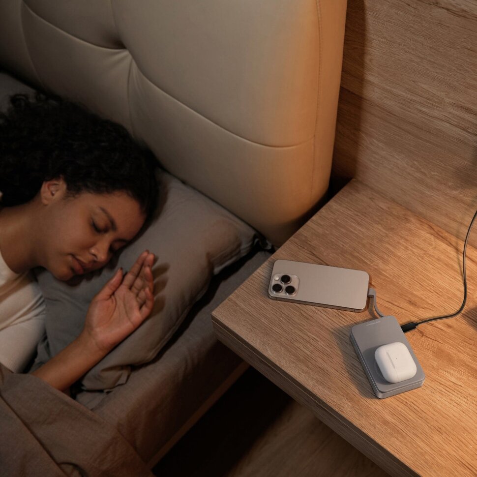 Павербанк EcoFLow RAPID 5000 Light Blue с MagSafe (5000 мА·ч) (EF-RAPID5000-L-EU)