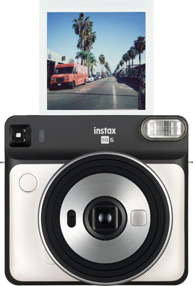 Фотокамера моментальной печати Fujifilm Instax Square SQ 6 Pearl White (16581393)