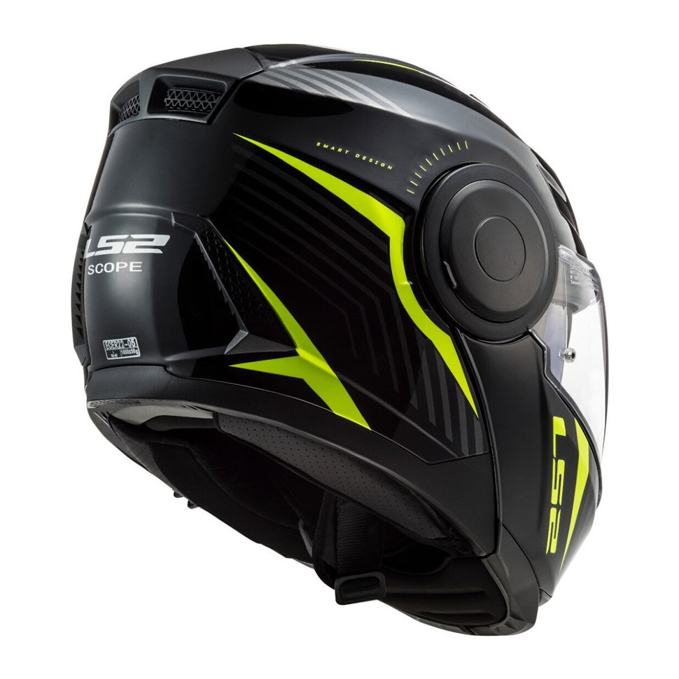 Мотошлем LS2 FF902 Scope Skid Black/Yellow