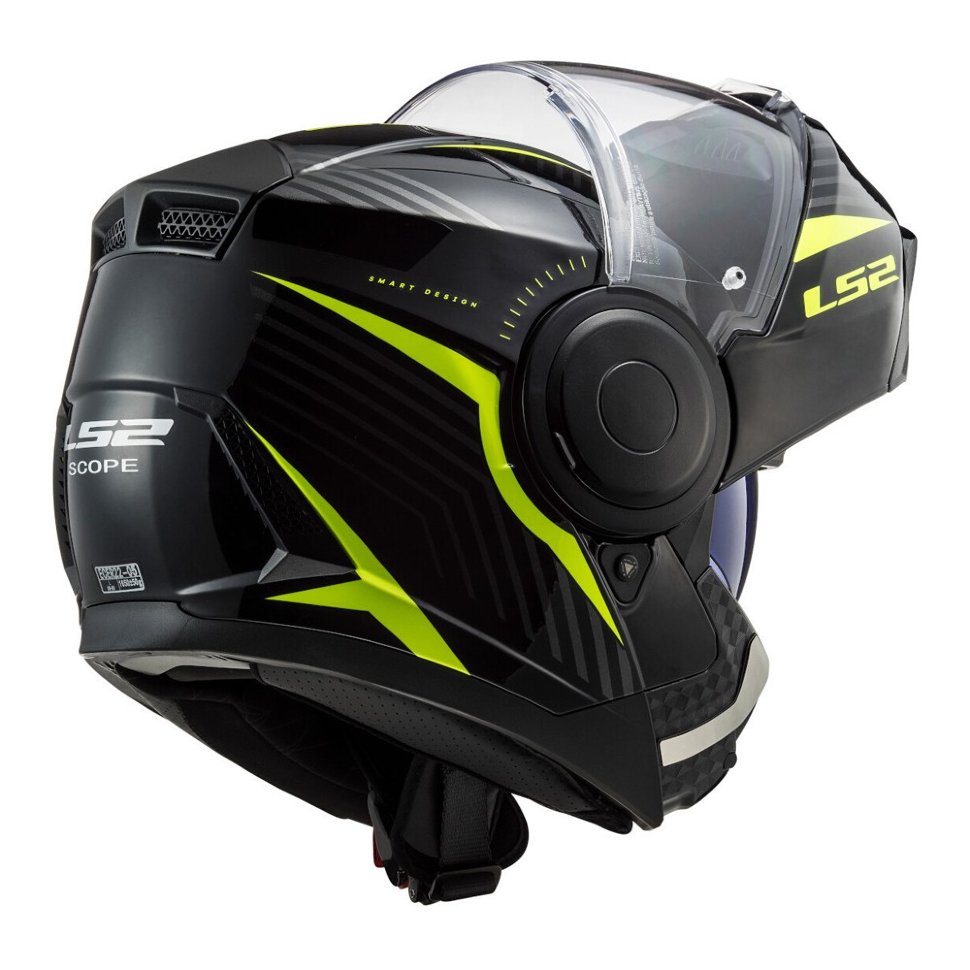 Мотошлем LS2 FF902 Scope Skid Black/Yellow