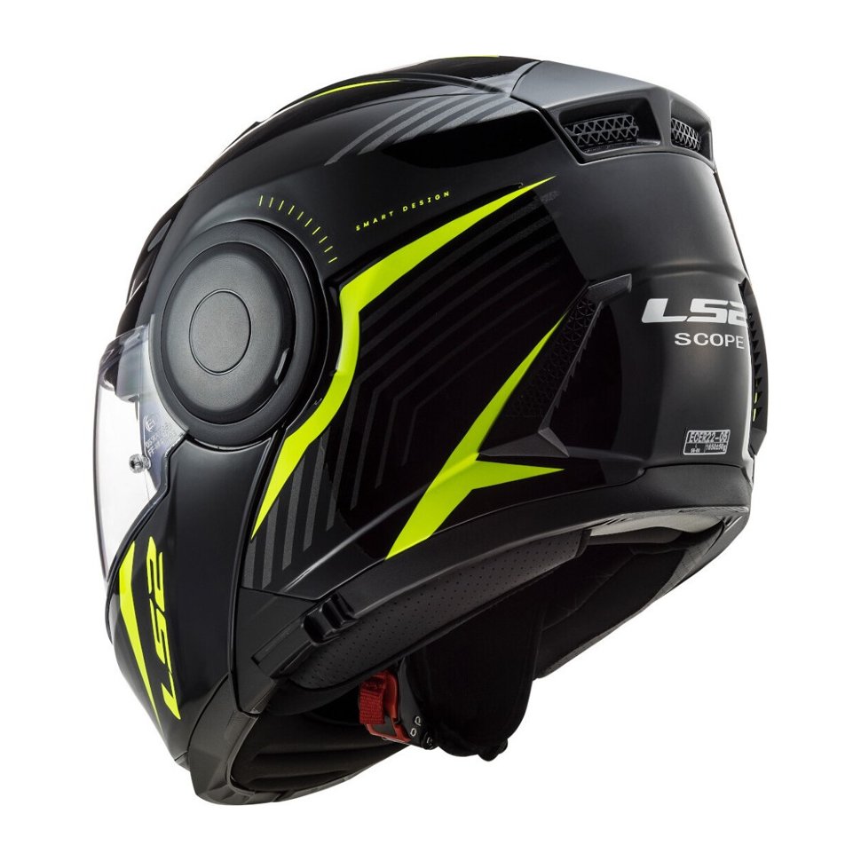 Мотошлем LS2 FF902 Scope Skid Black/Yellow