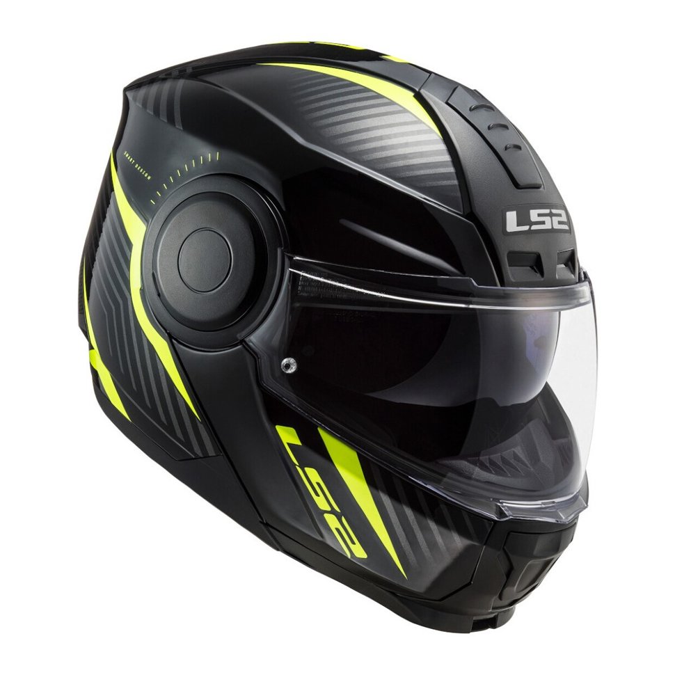 Мотошлем LS2 FF902 Scope Skid Black/Yellow