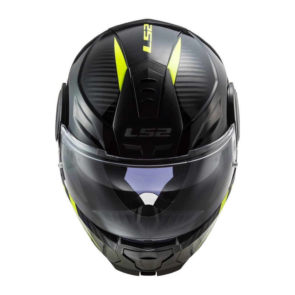 Мотошлем LS2 FF902 Scope Skid Black/Yellow