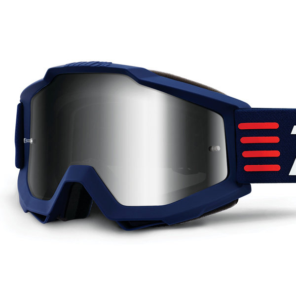 Мото очки 100% Accuri Art Deco Mirror Lens Silver (50210-348-02)