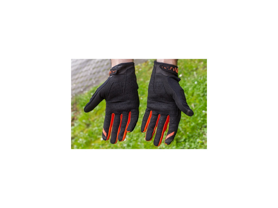 Мотоперчатки Ride 100% Derestricted Glove Black/Orange