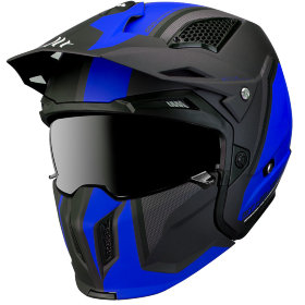 Мотошлем MT Helmets Streetfighter SV Twin Black/Blue