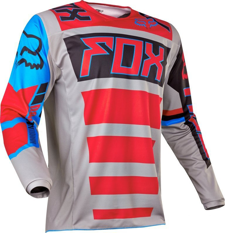 Мотоджерси Fox 180 Falcon Jersey Grey/Red