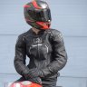 Мотокуртка чоловіча Oxford Strada MS Leather Sports Jacket Black